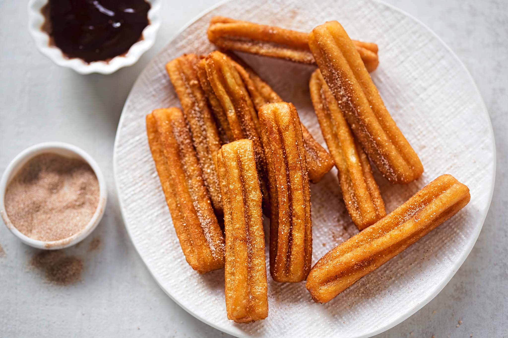 Homemade churros