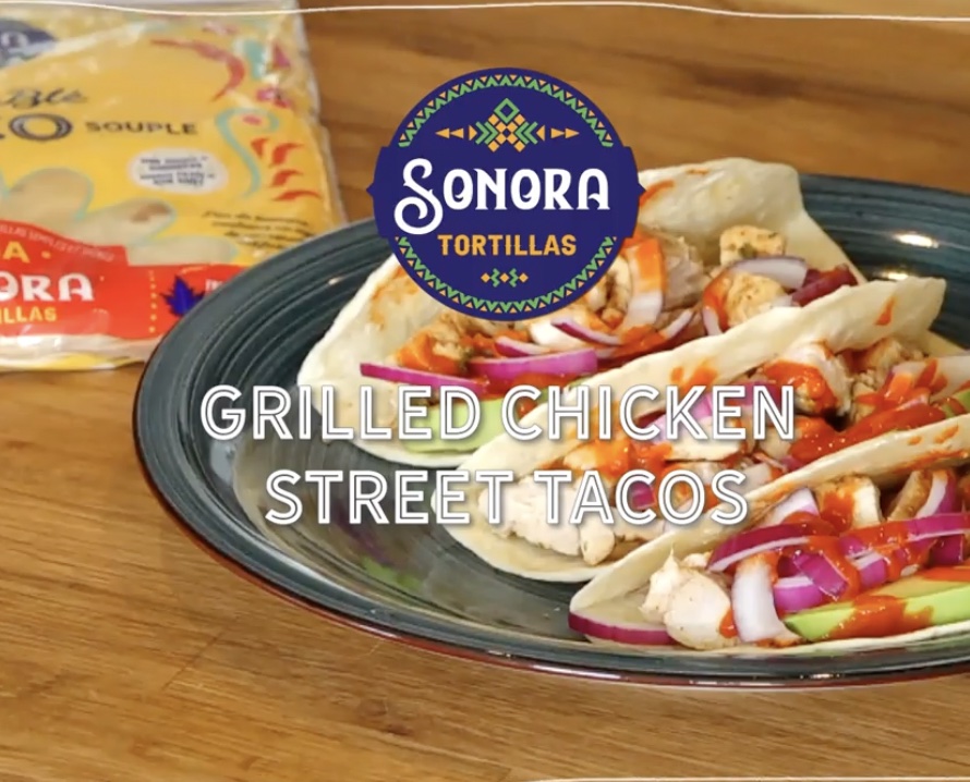 Grilled Chicken Street Tacos