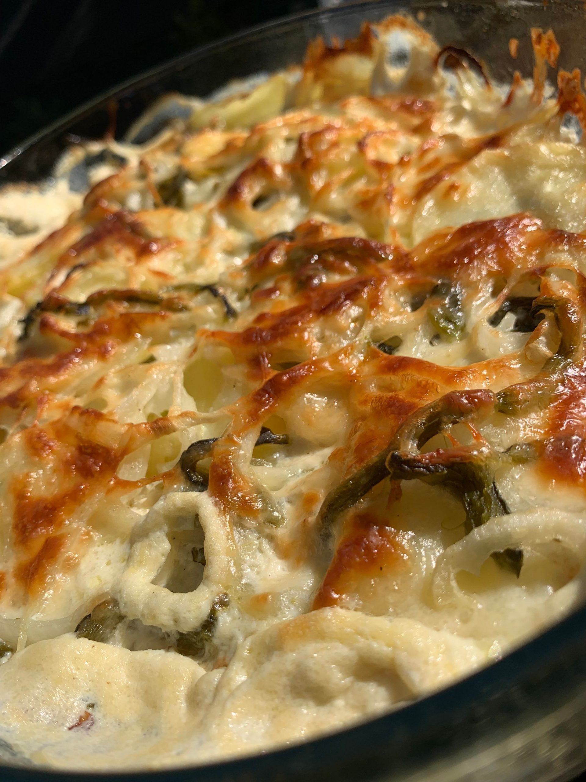 Poblano Chile Gratin