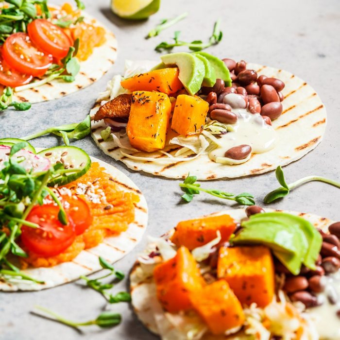 Pumpkin Tacos al Pastor