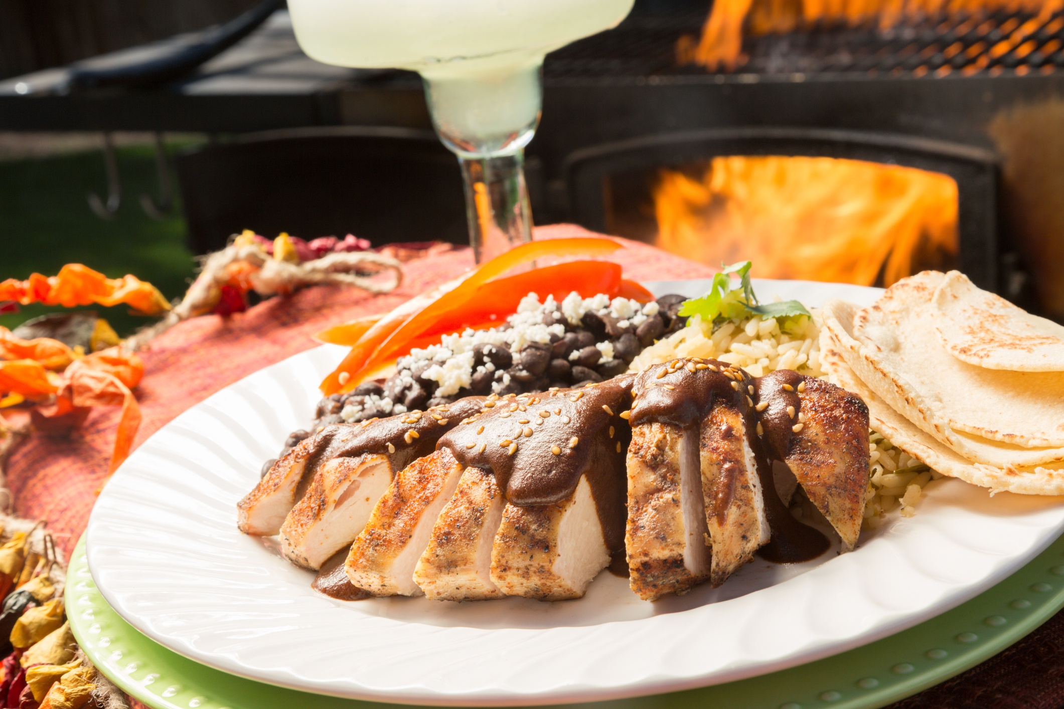 Mole Poblano with Chicken