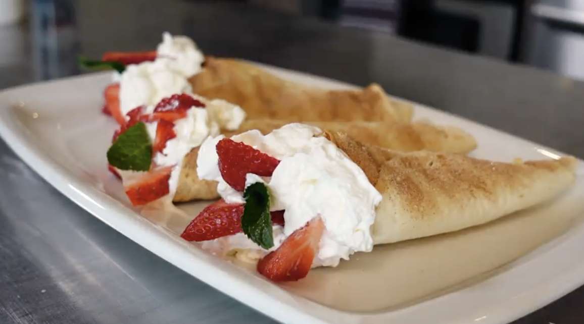Baked Churro Dessert Cones