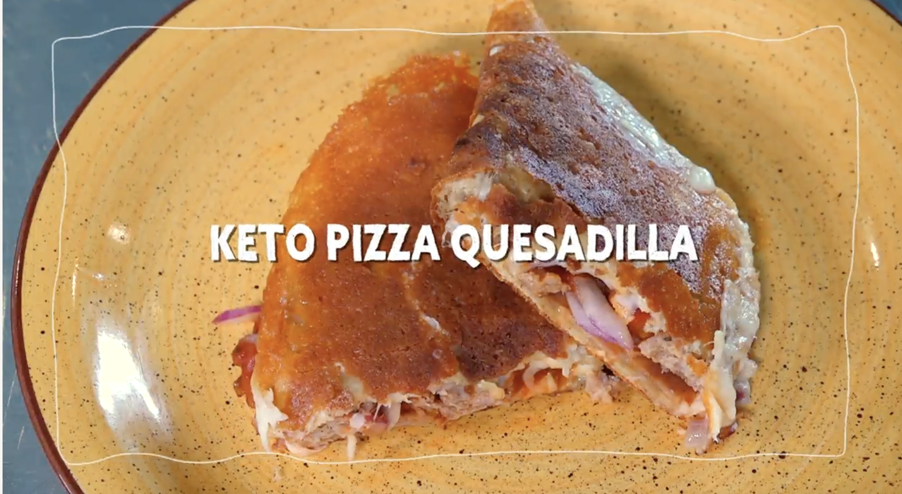 Supreme Pizza Quesadilla