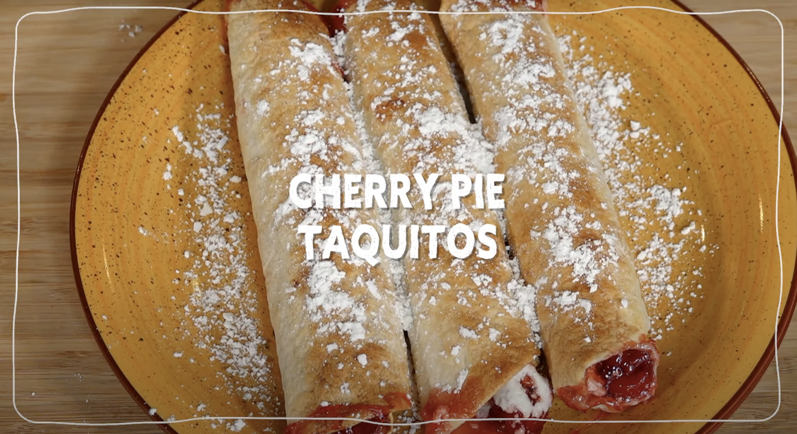 Cherry Pie Taquitos