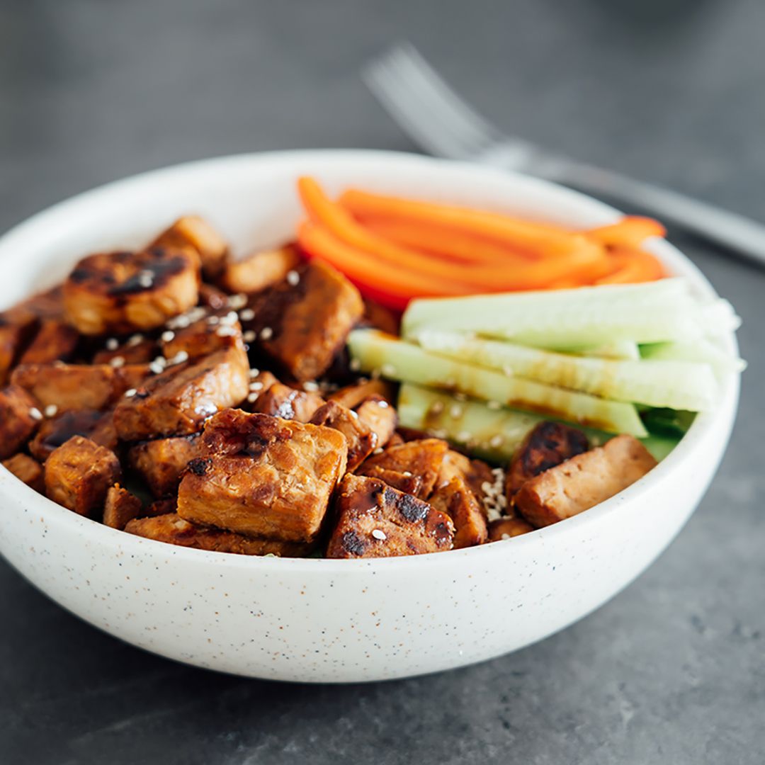 Maple Tempeh Tacos with Pumpkin Crema