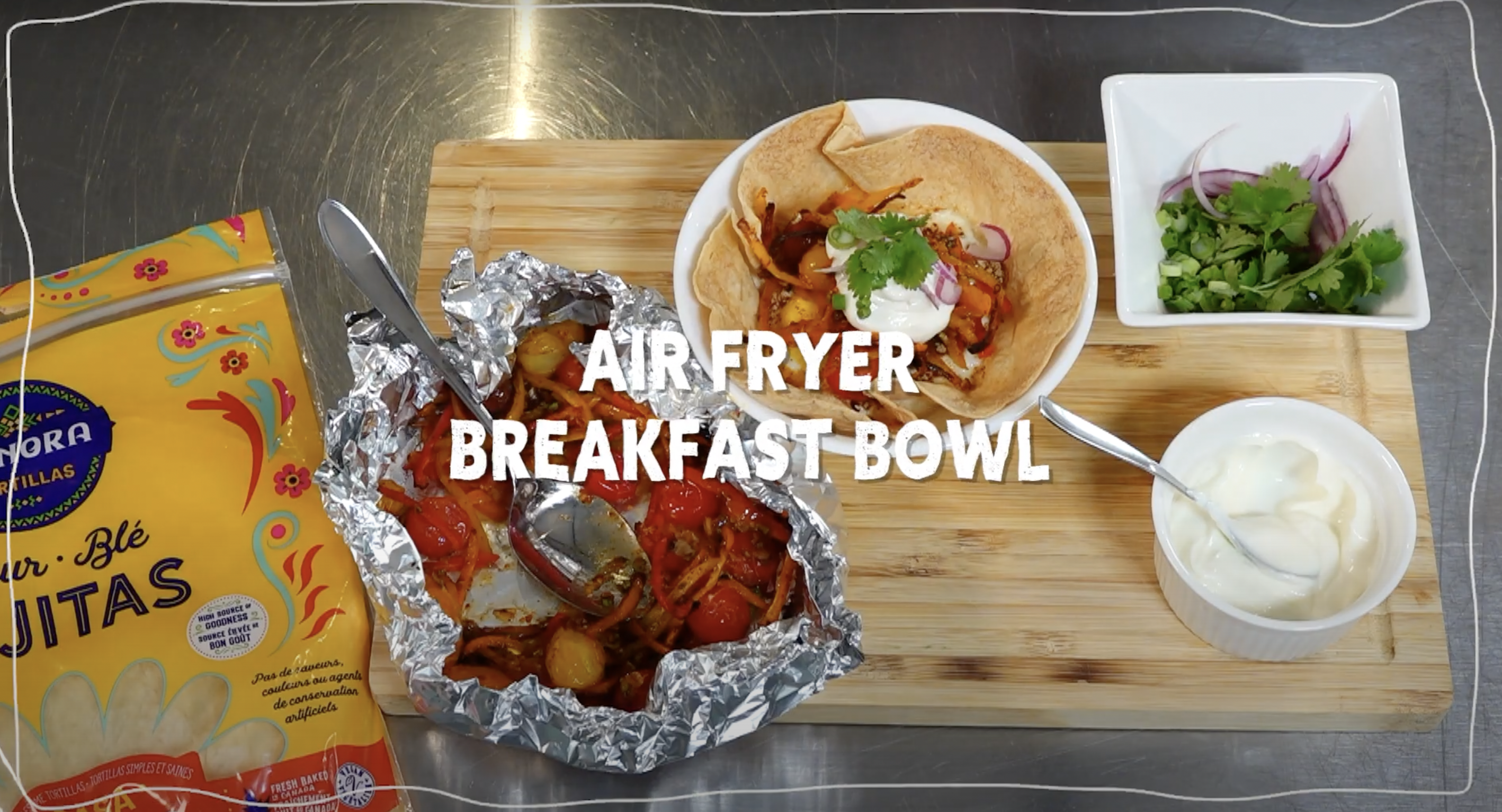 Air Fryer Breakfast Bowl