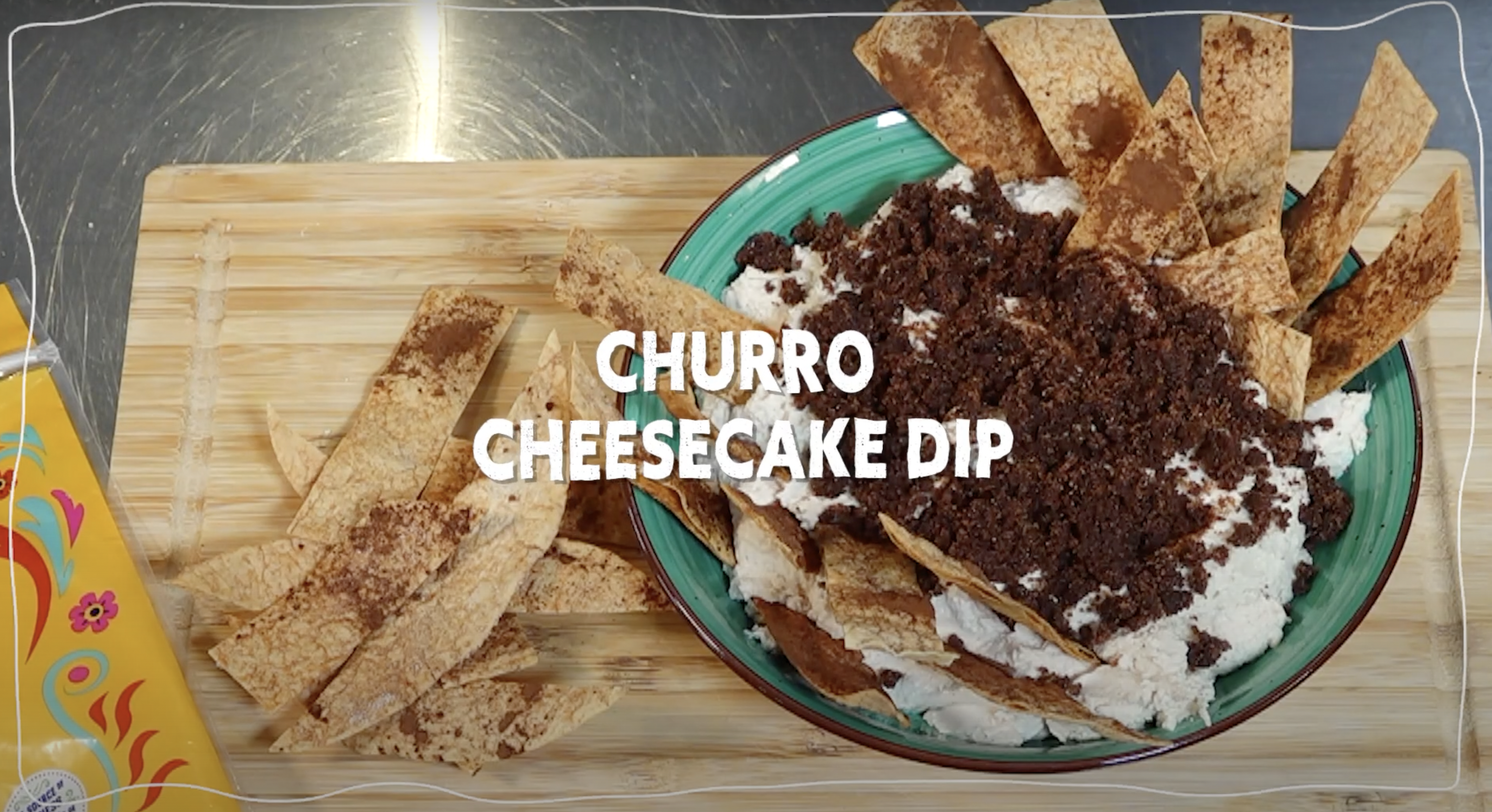Churro Cheesecake Dip