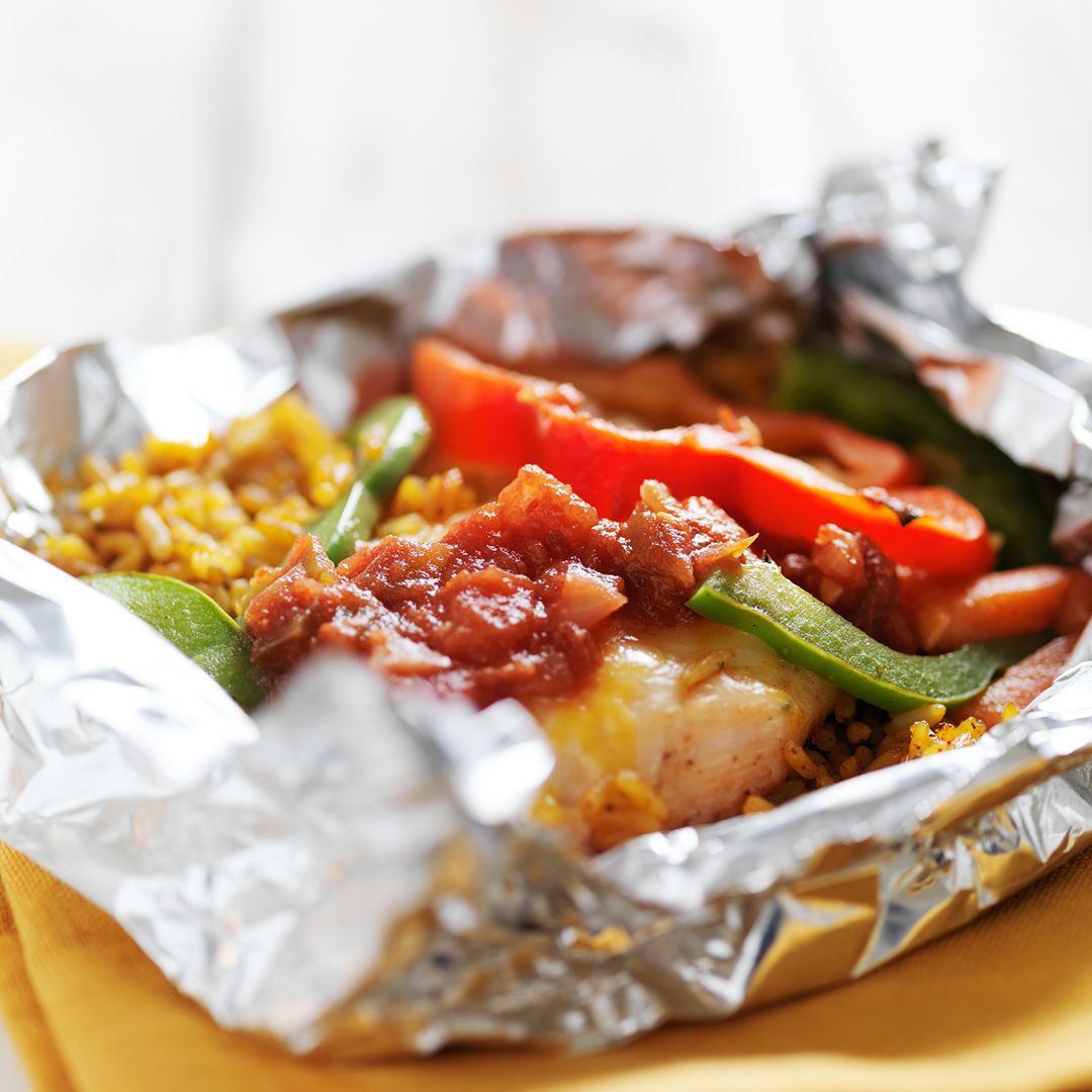 Chicken Fajita Foil Packets