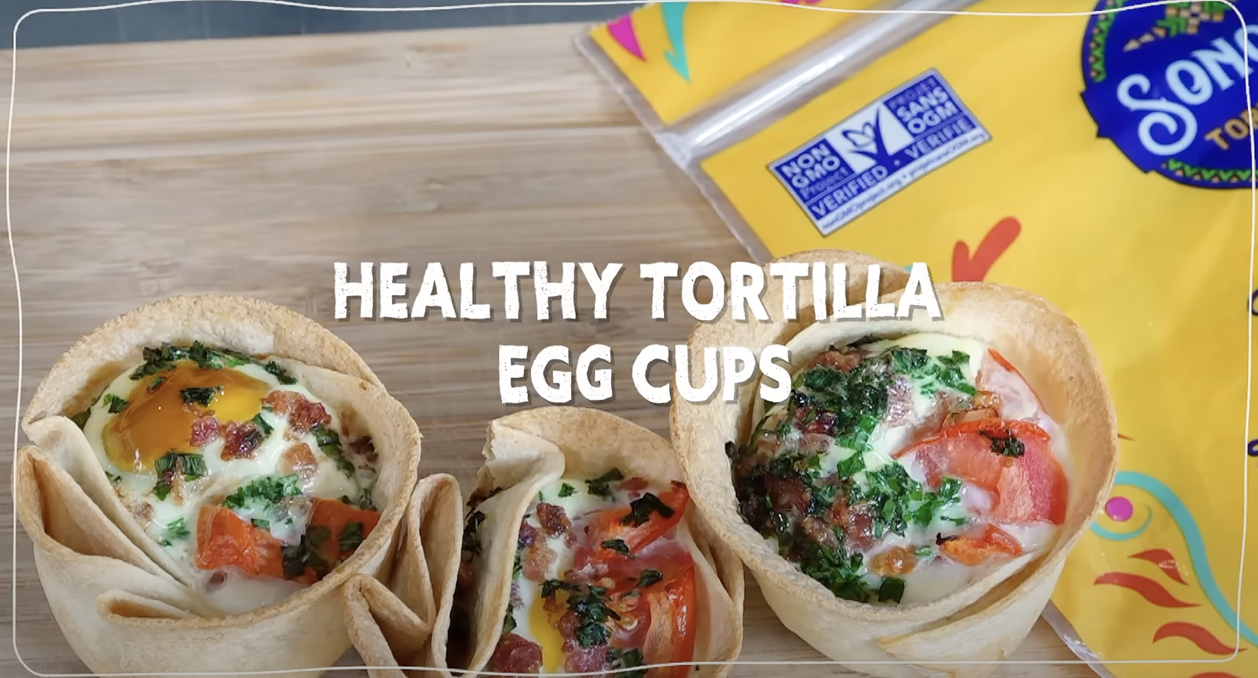 Healthy Egg Tortilla Cups