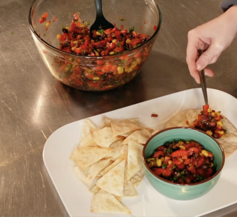 Colourful Mexican Salad - Sonora Tortillas