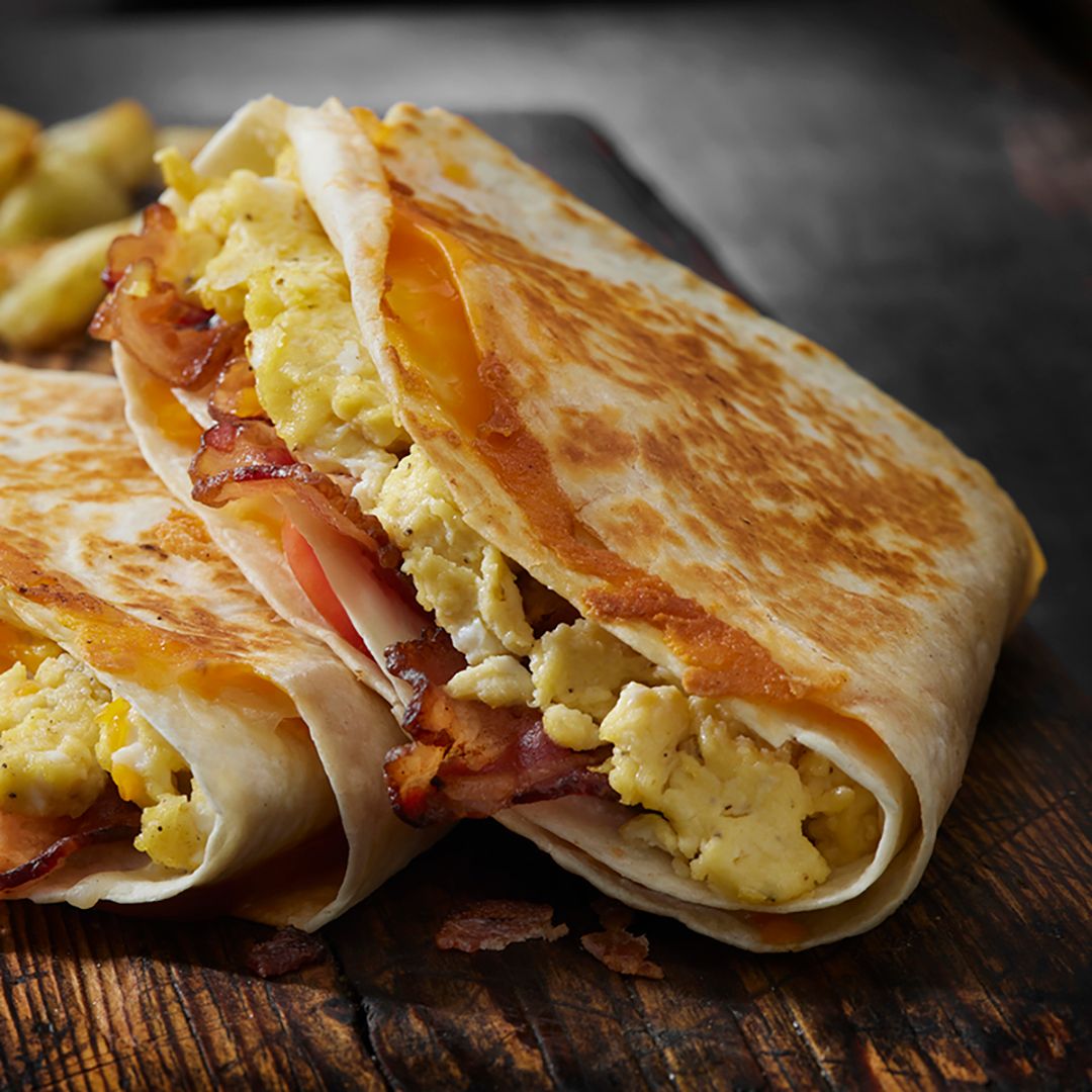 Tortilla Breakfast Wrap with Viral Tortilla Hack - Sonora Tortillas